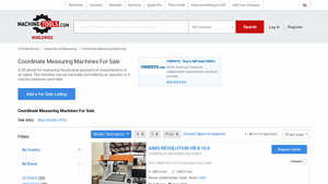 Coordinate Measuring Machines - Key Brands
