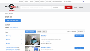 Machine Tools - Key Models