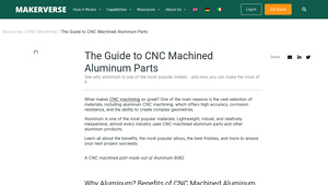 Makerverse - CNC Machined Aluminum Parts