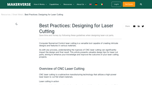 MakerVerse - CNC Laser Cutting Solutions