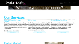 Make+SHift - Design Education & CNC Services