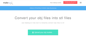 makexyz - OBJ to STL Converter