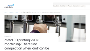 Materialise - Metal 3D Printing