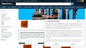 MatterHackers - LayerLock Garolite Build Surfaces