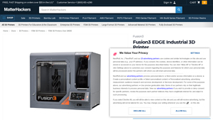 MatterHackers - Fusion3 EDGE Industrial 3D Printer