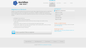 Meridian - Die Cast Magnesium