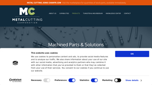 Metal Cutting - Machined Parts & Solutions