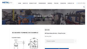 METALpro - Brake Die Sets