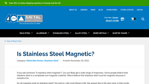 Metal Supermarkets - Stainless Steel