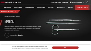 Methods Machine - Advanced CNC Solutions for Medical Manufacturing
