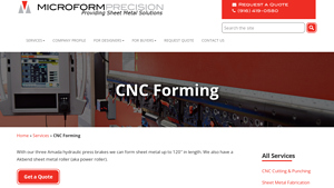 MForm - CNC Press Brake Services