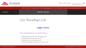 G76 Threading Cycle - Key CNC Programming Feature