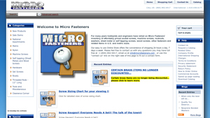 Micro Fasteners - Fasteners & Screws