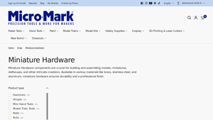 Micro-Mark - Miniature Hardware