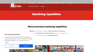Micron Manufacturing - Precision Machining Solutions