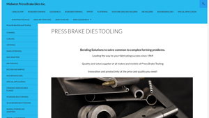 Midwest Press Brake Dies - Tooling Solutions