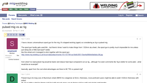 Mig-Welding - Pulsed MIG for Aluminum