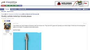Dormer - Carbide Metal Burrs