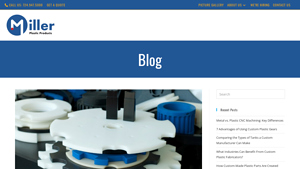 Miller Plastics - Delrin & Nylon Solutions