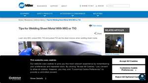 Miller - Multimatic® 220 AC/DC Multiprocess Welder