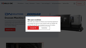 Doosan Machine Tools - CNC Machine Tools