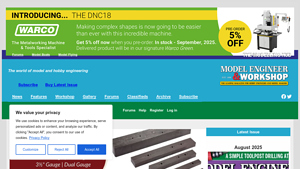 Model Engineer - EN1A Bright Mild Steel Bar