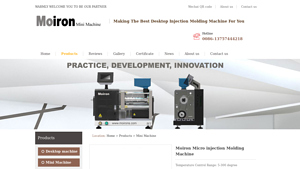 Moiron - Micro Injection Molding Machine