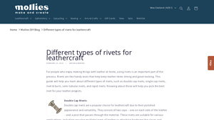 Mollies - Leathercraft Rivets