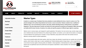 Monroe Engineering - Washer Types