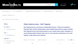 Monster Bolts - Self-Tapping Fasteners