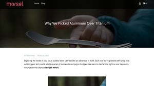 Morsel's Spork - Aluminum & Titanium Solutions