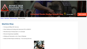 Flender - Gearbox Repair