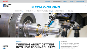 MSC Direct - CNC Live Tooling Solutions