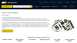 MW Components - Metal Stampings & Precision Parts