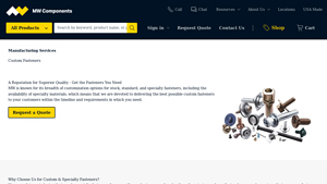 MW Components - Custom Fasteners