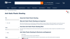 mytarp - Anti-Static Plastic Sheeting