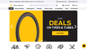 Nashbar - Bikes, Parts & Accessories