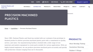 National Plastics - Precision Machined Plastic Parts