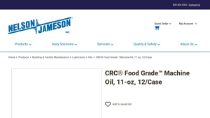 CRC - Food Grade Machine Oil