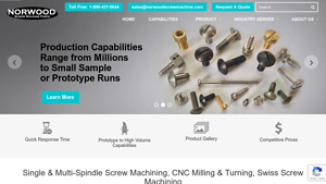 Norwood Screw Machine - Custom CNC & Swiss Parts