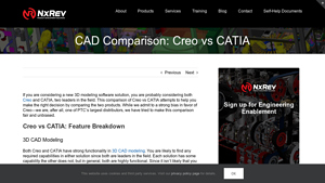nxrev - Creo 3D CAD Software