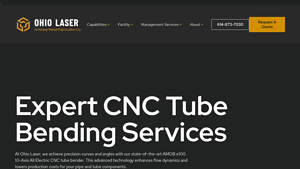 Ohio Laser - Precision CNC Tube Bending Services