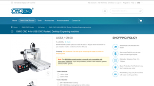 OMIO - X4M-USB CNC Router