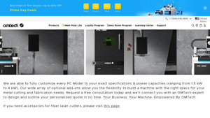 OMTech - Fiber Laser Cutting Machines
