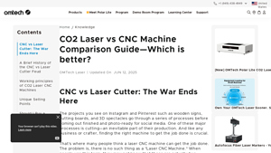 OmTech - CO2 Laser CNC Machines