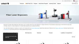 OMTech - MOPA 100W Fiber Laser Engraving Machine