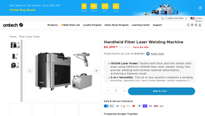 OmTech - Handheld Fiber Laser Welding Machine
