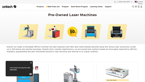 OMTech - Certified Pre-Owned Laser Engravers