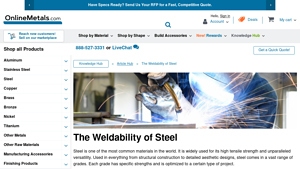 Online Metals - Weldability of Steel