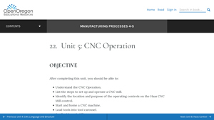 Open Oregon - CNC Operation Guide